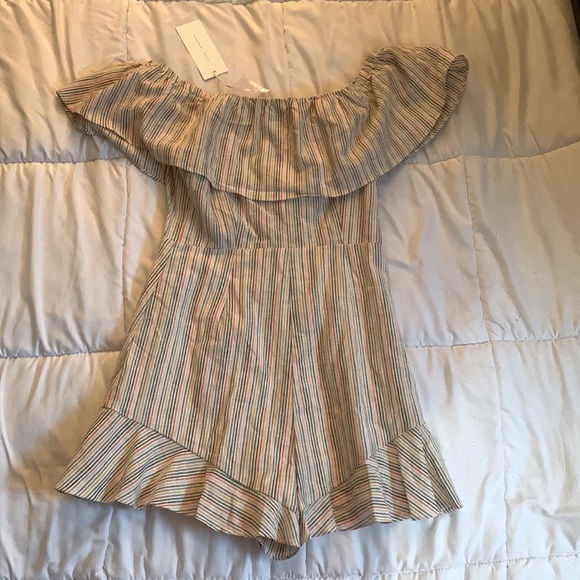 Women’s Striped romper - Picture 2 of 8